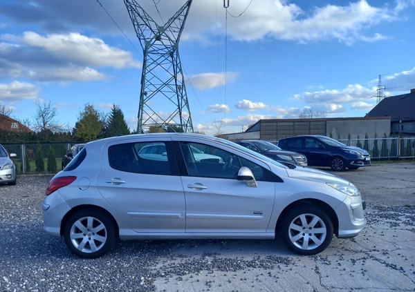 Peugeot 308 cena 10500 przebieg: 221205, rok produkcji 2009 z Zelów małe 92